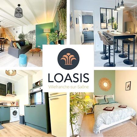 Loasis - Duplex T4 Hypercentre Apartman Villefranche-sur-Saône Kültér fotó